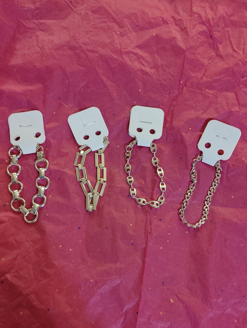Silver Chain Link Bracelet Collection - Women's Jewelry